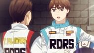 Fujiwara and Kanata as seen in MF Ghost (Image via Felix Film)